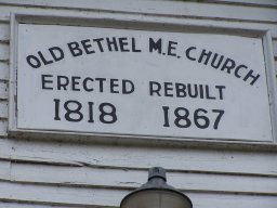 Markers &raquo; Batavia Twp Markers &raquo; Old Bethel Methodist, Bantam